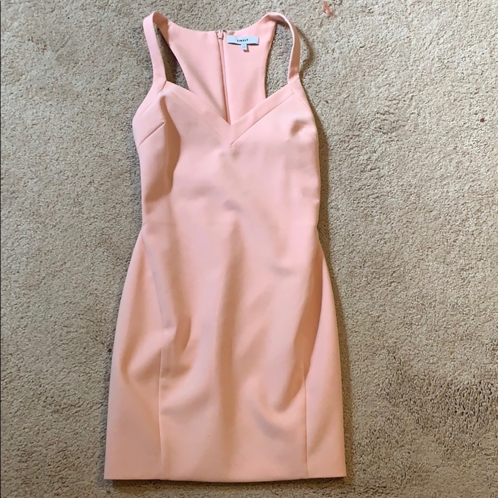 Likely Peach Mini Dress